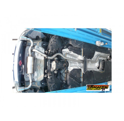 Tramo Intermedio Acero Inox (Para Euro5) - Tramo Sustitución Segundo Catalizador Grupo N Acero Inox (Para Euro6) - Línea Con Diá