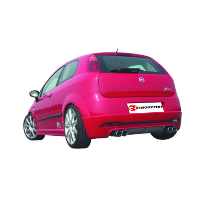 Tramo Intermedio Grupo N Acero Inox
  Fiat Grande Punto + Punto Evo (Typ199) 2005>>2012 1.4 16v (70kw) Dal 09/2005>> Ragazzon