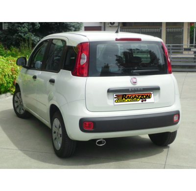 Escape Trasero Acero Inox Con Salida Ovalada 115x70 Mm
  Fiat Panda Iii (Typ 319) 1.2 (51kw) 2012>> Ragazzon