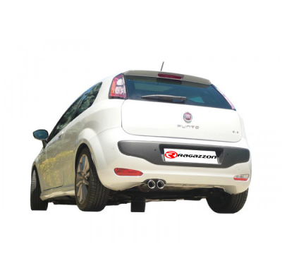 Tramo Intermedio Con Escape Acero Inox - Línea Con Diámetro Mejorado 60 Mm
  Fiat Grande Punto + Punto Evo (Typ199) 2005>>20