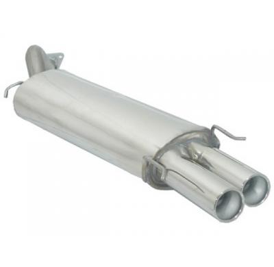 Escape Trasero Acero Inox Salidas Redondas 2x76 Mm Asimetricas
  Mg Zr Zr160 1.8 16v (120kw) 2001>> Ragazzon