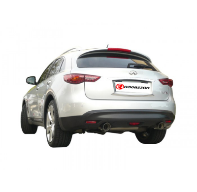 Tramo Intermedio Grupo N Acero Inox
  Infiniti Fx (Typ S51) Fx37 3.7 V6 (235kw) 10/2008>> Ragazzon