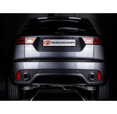 Escape Trasero Acero Inox
 Supresión De La Válvula Integrada. El Actuador De La Válvula Original Debe Desconectarse Del Esca