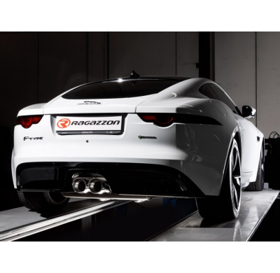 Catalizador Metalico 300cpsi 
 Línea Con Diámetro Mejorado 70 Mm
 Es Necesario Reprogramar La Centralita 
 Jaguar F-Type Coupè P