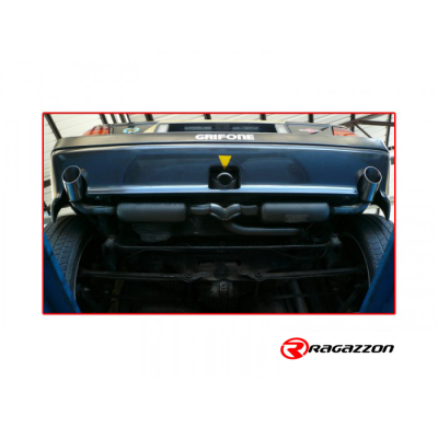 Tramos Traseros Grupo N Acero Inox Con Salida Redonda 60 Mm
  Lancia Delta 2.0 Turbo Hf Integrale 8v (136kw) 1987>>1991 Ragazzon