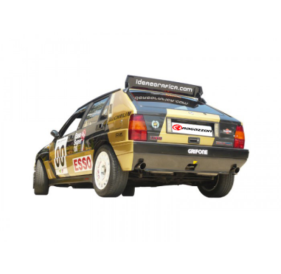 Tramos Traseros Grupo N Acero Inox Con Salida Redonda 60 Mm
  Lancia Delta 2.0 Turbo Hf Integrale 8v (136kw) 1987>>1991 Ragazzon