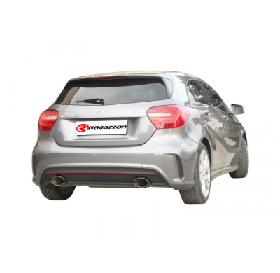 Tramo Intermedio Acero Inox - Línea Con Diámetro Mejorado 70 Mm
  Mercedes Clase a (W176) 2012>>2018 A250 (155kw) +Sport 2012>>0