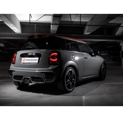 Escape Trasero Acero Inox Salidas Redondas Centrales 2 / 100 Mm Carbon Shot
 Con Válvula Eléctrica Integradas Y Mando Wifi.