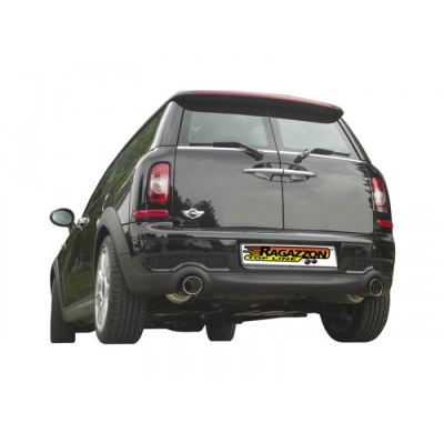 Escape Trasero Doble Acero Inox Salidas Redondas 90 Mm Sport Line - Modificación Del Parachoques Original O Bajo Paragolpes