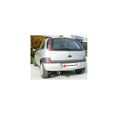 Escape Trasero Acero Inox Con Salida Ovalada 110x65 Mm 
  Opel Corsa C 1.3 I Cdti (51kw) 06/2003>>08/2006 Ragazzon
