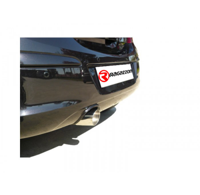 Escape Trasero Acero Inox Con Salida Redonda 90 Mm Sport Line
  Opel Corsa D Sport 1.4 16v (74kw) 3porte/3doors 2010>> Ragaz