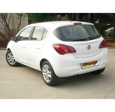 Escape Trasero Acero Inox Con Salida Ovalada 110x65 Mm 
  Opel Corsa E 1.4 (66kw) 11/2014>> Ragazzon