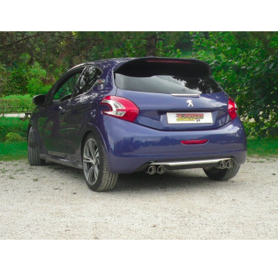 Tramo Delantero Con Flexible Acero Inox - Línea Con Diámetro Mejorado 60 Mm
  Peugeot 208 1.6gti (147kw) 2013>>2015 Ragazzon