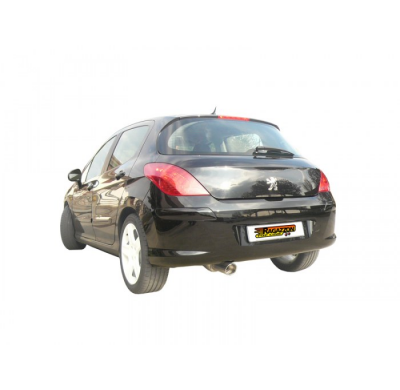 Escape Trasero Acero Inox Con Salida Ovalada 110x65 Mm Sport Line
  Peugeot 308 1.6 Hdi (66kw) 09/2007>>2011 Ragazzon