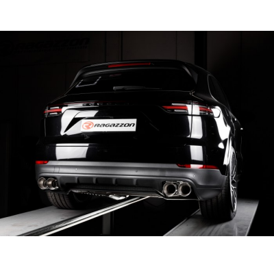 Tramo Intermedio Con Escape Acero Inox + Tramos Traseros Dobles Acero Inox
  Porsche Cayenne(536) 2017>> 3.0 V6 (250kw) 2017