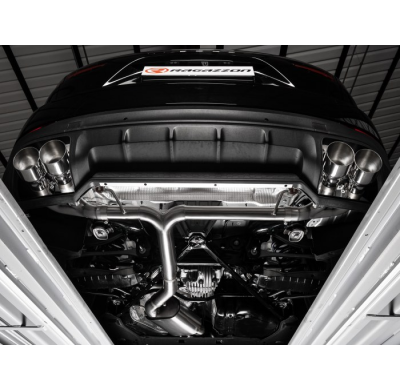 Tramo Intermedio Con Escape Acero Inox + Tramos Traseros Dobles Acero Inox
  Porsche Cayenne(536) 2017>> 3.0 V6 (250kw) 2017