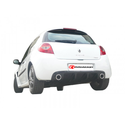 Tramo Intermedio Grupo N Acero Inox
  Renault Clio Mk3 2005>>2012 2.0 16v Rs (147kw) 2010>> Ragazzon