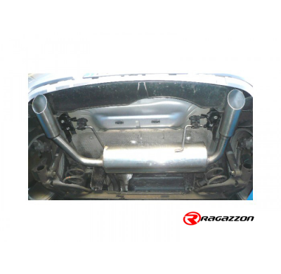 Manguito Para El Montaje De 55.0132.00 Con El Escape Trasero De Serie
  Renault Clio Mk3 2005>>2012 2.0 16v Rs (145kw) + F1 Team