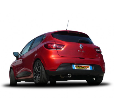Escape Trasero Acero Inox Con Salida Redonda 80 Mm  
  Renault Clio Mk4 2012>>2019 1.5dci (66kw) 2012>> Ragazzon