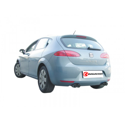 Escape Trasero Acero Inox Con Salida Ovalada 128x80 Mm
  Seat Leon Mk2 (1p) 1.9tdi (77kw) - 2.0tdi (103kw) 09/2005>> Ragazzo
