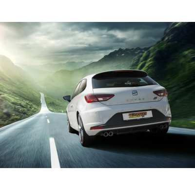 Tramo Intermedio Grupo N Acero Inox 
 Línea Con Diámetro Mejorado 76 Mm
 Seat Leon Mk3 (5f) 2.0tsi Cupra265 (195kw) 2014>>2017 R