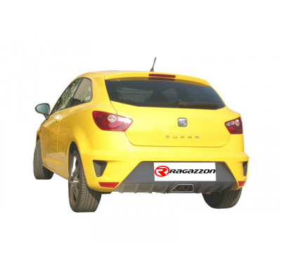 Escape Trasero Acero Inox Salidas Redondas Centrales 2x60mm
  Seat Ibiza Mk4 (6j) 2008>>2017 Sc 1.4tsi Cupra (132kw) 10/2008