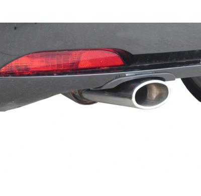 Escape Trasero Acero Inox Con Salida Redonda 90 Mm Sport Line
  Fiat Grande Punto + Punto Evo (Typ199) 2005>>2012 Evo 1.4 (7