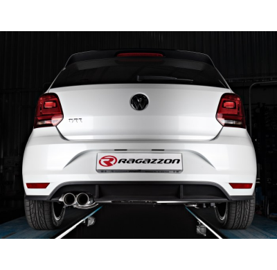 Tramo Intermedio Grupo N Acero Inox + Escape Trasero Acero Inox Salidas Redondas 2x80 Mm Asimetricas
 Línea Con Diámetro Mej