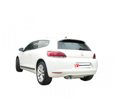Tramo Intermedio Grupo N Acero Inox
  Volkswagen Scirocco(13) 2.0tfsi (147 / 155kw) 10/2008>>2014 Ragazzon