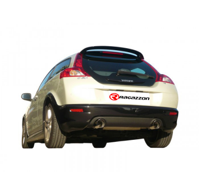 Manguito Para El Montaje De 55.0176.00 Con El Escape Trasero De Serie
  Volvo C30 (Typ M) 2.5 T5 10/2006>>2013 Ragazzon