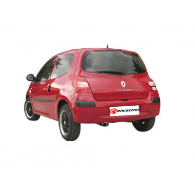 Escape Trasero Acero Inox Con Salida Ovalada 110x65 Mm Sport Line
  Renault Twingo Mk2 2007>>2014 1.2 (43kw) - 1.2 16v (55kw