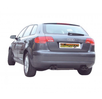 Escape Trasero Acero Inox Con Salida Ovalada 135x90 Mm
  Audi A3 (Typ 8p) 2003>>2013 A3 Sportback 1.6i (75kw) - 1.6 Fsi (85k