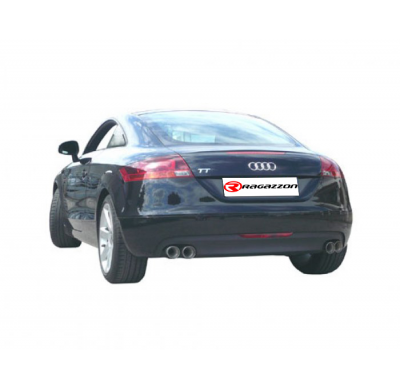 Manguito Para El Montaje De 55.0080.00 / 57.0043.00 Con El Escape Trasero De Serie
  Audi Tt (Typ 8j) 2006>>2014 Coupè 2.0tfsi (