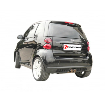 Escape Trasero Acero Inox Salidas Redondas Centrales 2x80 Mm Sport Line Con Catalizador Metalico
 Es Necesario Reprogramar L