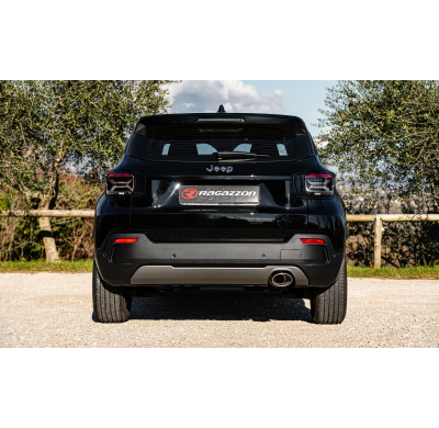 Silencioso trasero en acero inox con salida ovalada 128x80 mm  
 
 
 CON HOMOLOGACION Jeep Avenger 2023>> 1.2 (74kW) 2023>> Raga