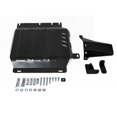 Protector Acero 3 mm Rival caja de transferencia Nissan Navara D23 2,5D; 2,3D (incl. EURO6) 2015-2020