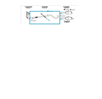 Fiat Panda 1.2i 07-*Tubo Interno