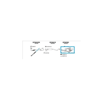 Opel Astra G 1.4 98-*Escape Tras