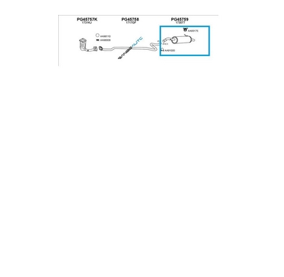 Peugeot 207 1.4 06-08*silencioso Trasero