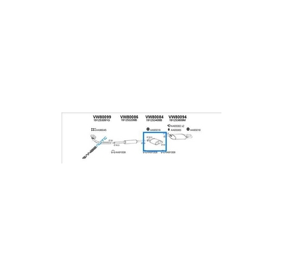 Vw Golf/Jetta 1.8 Kat*sil.Del = 80089