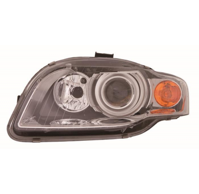 Audi A4 04-*Faro Izq Con Regulacion Electrica D1s (Xenon) Con Piloto Amarillo