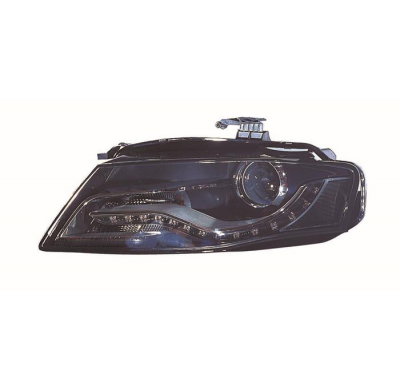 Audi A4 07-*Faro Izq Electrico Negro D3s Led (Xenon)