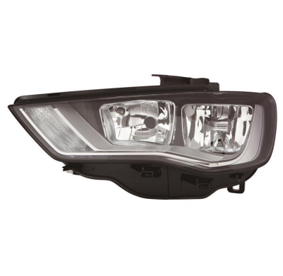 Audi A3 13-*Faro Dch Con Regulacion Electrica Con Motor H7/H15