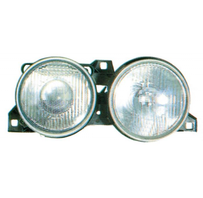 Bmw E30 87-*Conjunto Faros Dch H1/H1