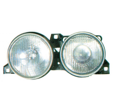 Bmw E30 87-*Conjunto Faros Izq H1/H1