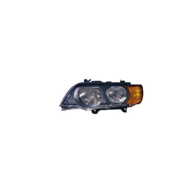 Bmw X5 E53 02-03*faro Izq C/Reg Electrico Amarillo