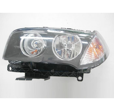 Bmw X3 06-*Faro Dch Con Regulacion Electrica Con Motor Interior Negro H7/H7