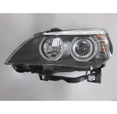 Bmw S/5 E60/E61 07-*Faro Izq Con Regulacion Electrica Con Motor Led (Interior Negro) H7/H7