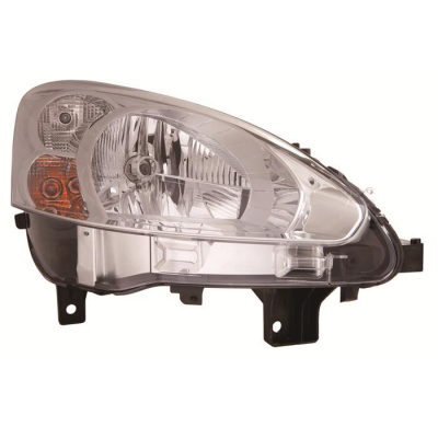 Peugeot Partner 12-*Faro Dch Con Regulacion Electrica H4