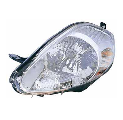 Fiat Grande Punto 08-*Faro Dch Con Regulac. El Int/Cromado